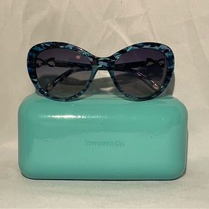 Blue Tiffany and Co Sunglasses